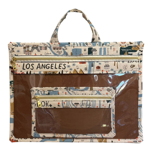 Large Project Bag: Rifle Paper Co. Bon Voyage