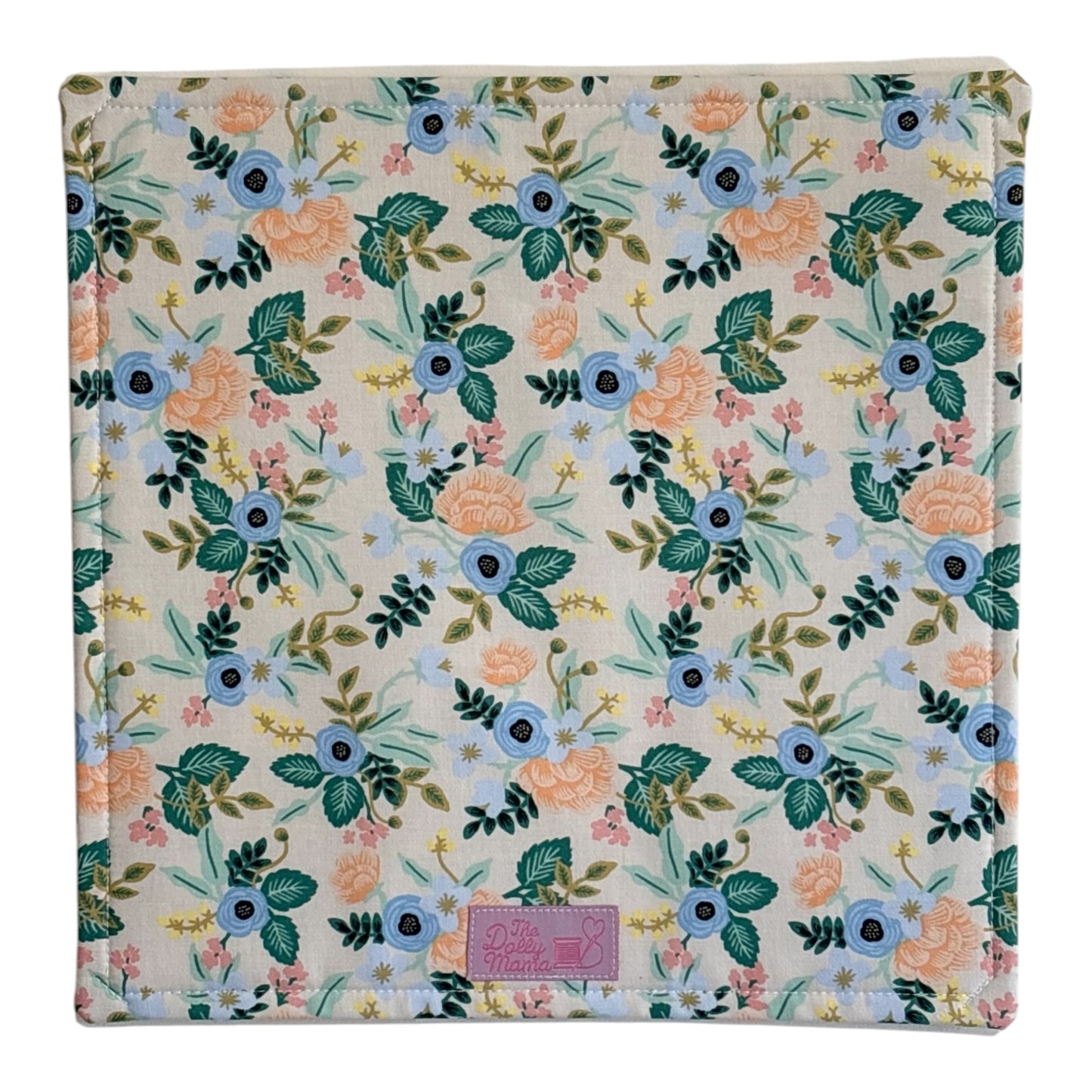 Medium Project Bag: Rifle Paper Co. Primavera Birch Blush Print