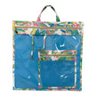 XL Project Bag: Richloom Blue & Pink Pineapples