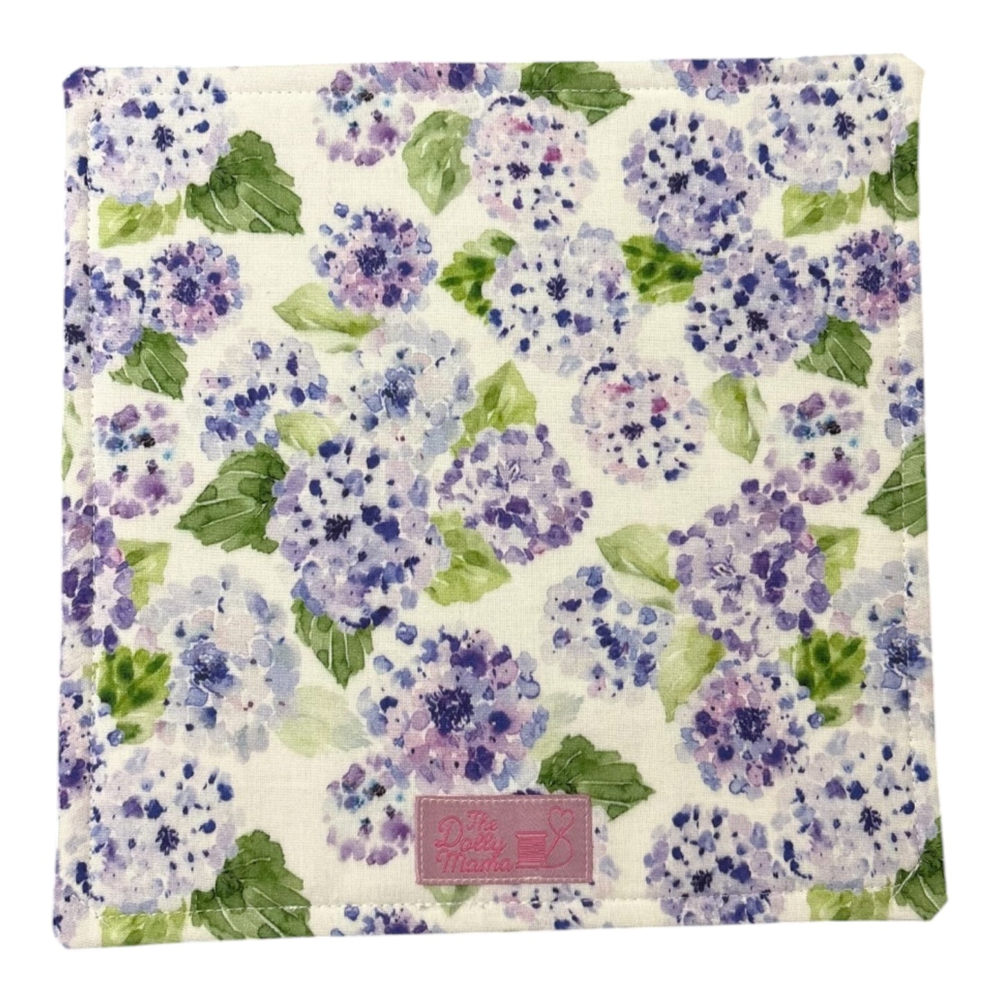 Mini Project Bag: Purple Hydrangeas