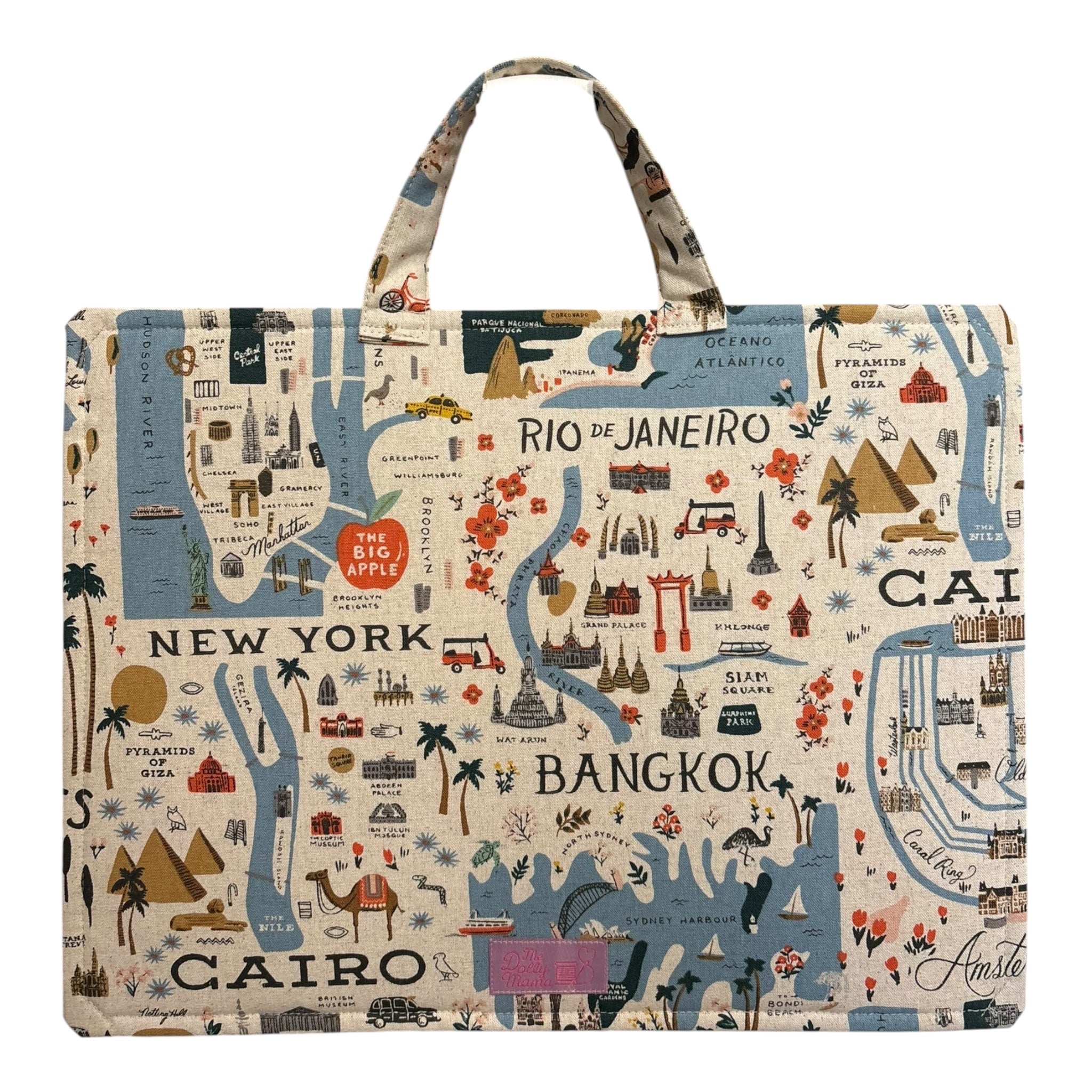 Large Project Bag: Rifle Paper Co. Bon Voyage