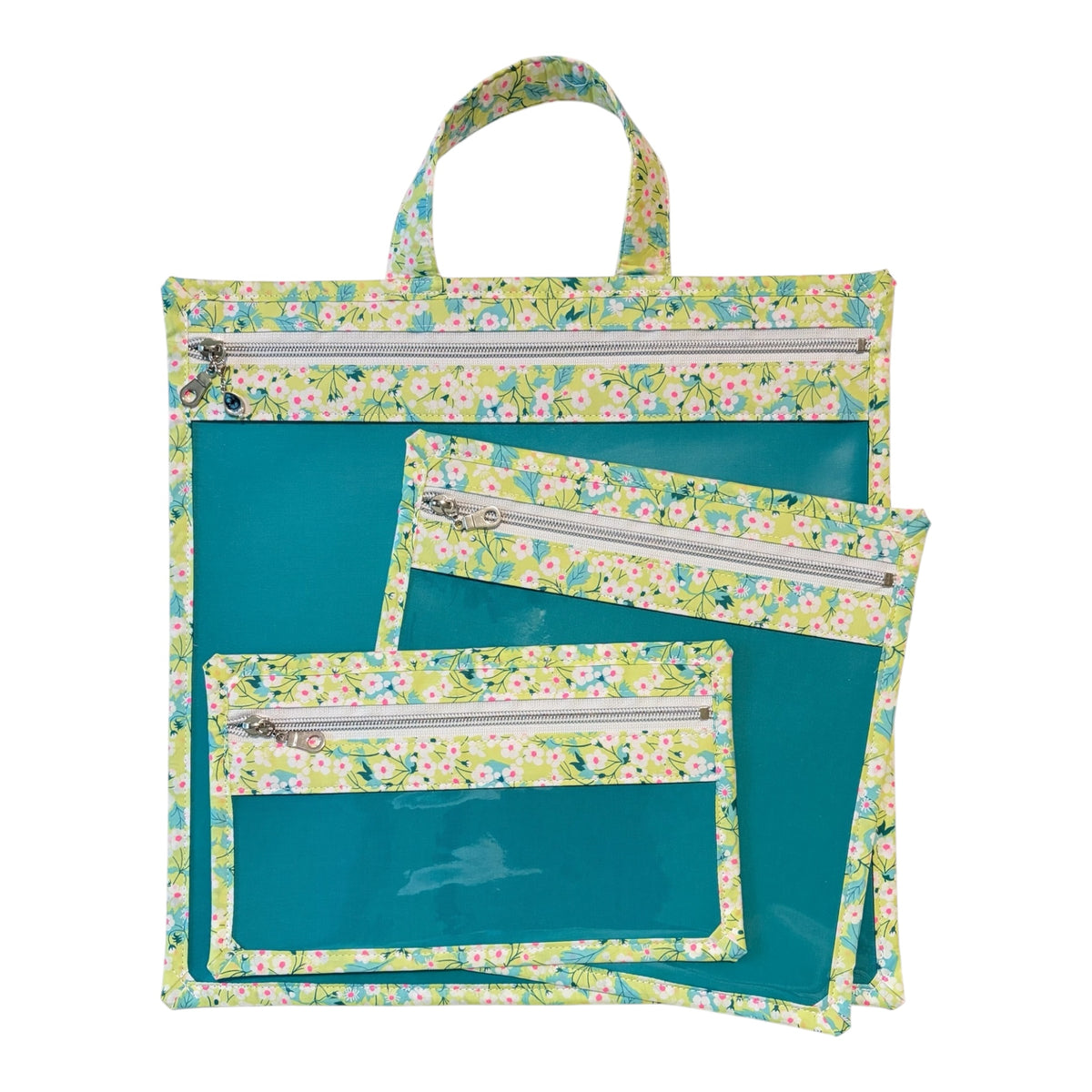 Liberty Fabrics Bag Set: Mitsi Neon Zest
