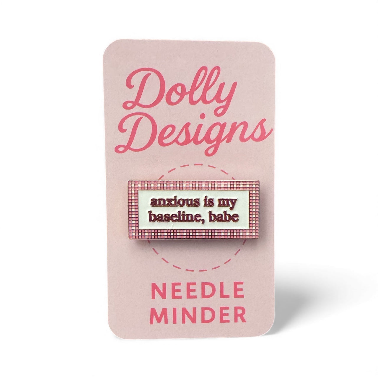 Anxious Girl Needle Minder