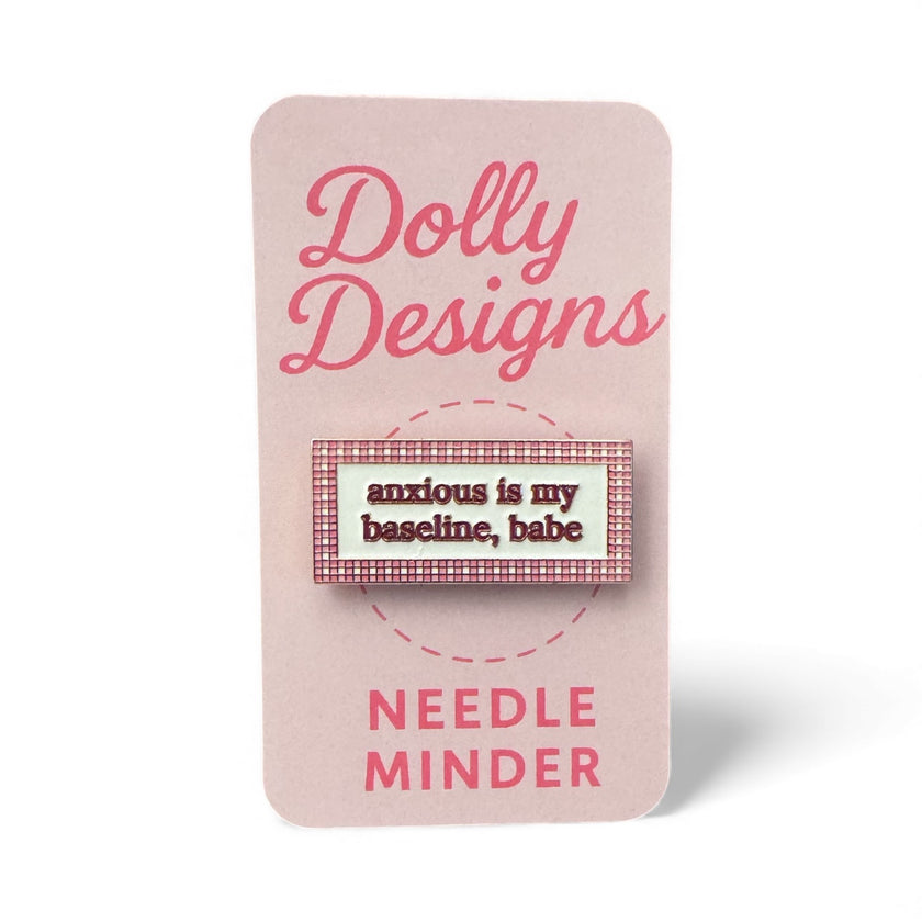 Anxious Girl Needle Minder