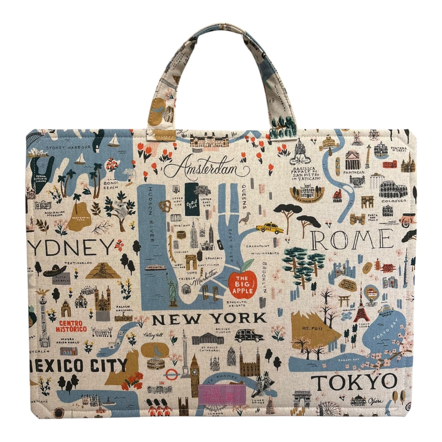 Large Project Bag: Rifle Paper Co. Bon Voyage