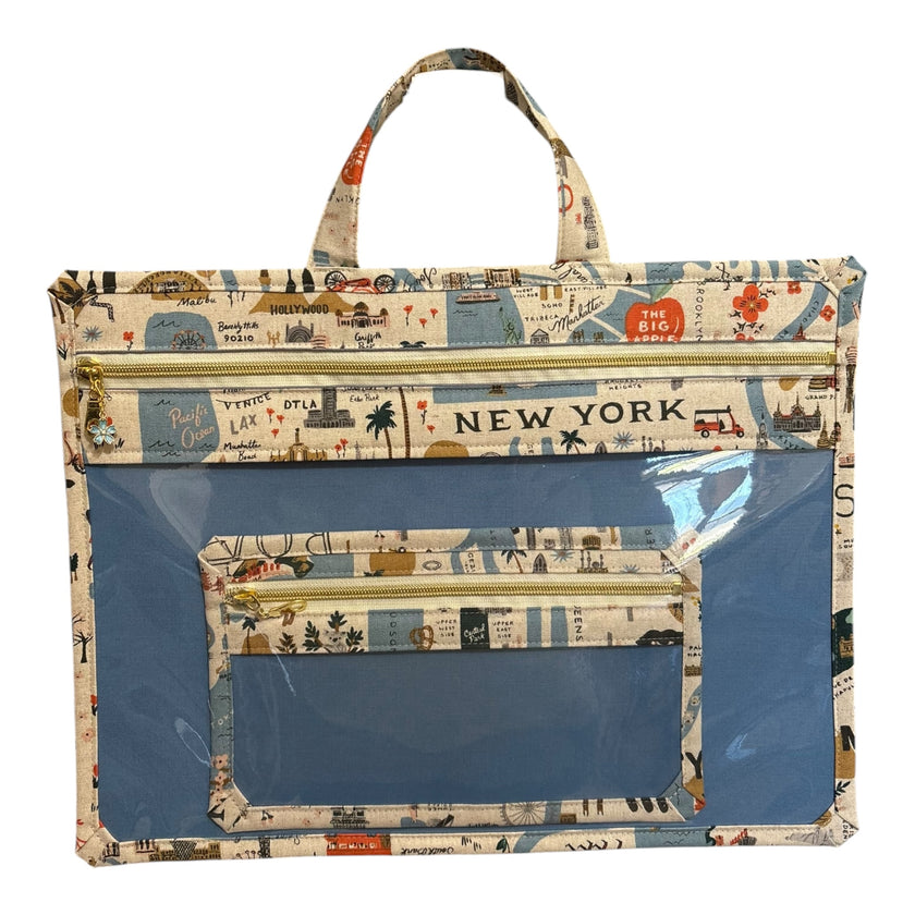 Large Project Bag: Rifle Paper Co. Bon Voyage