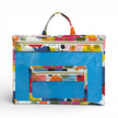 Large Project Bag: Kaleidoscope Flowers