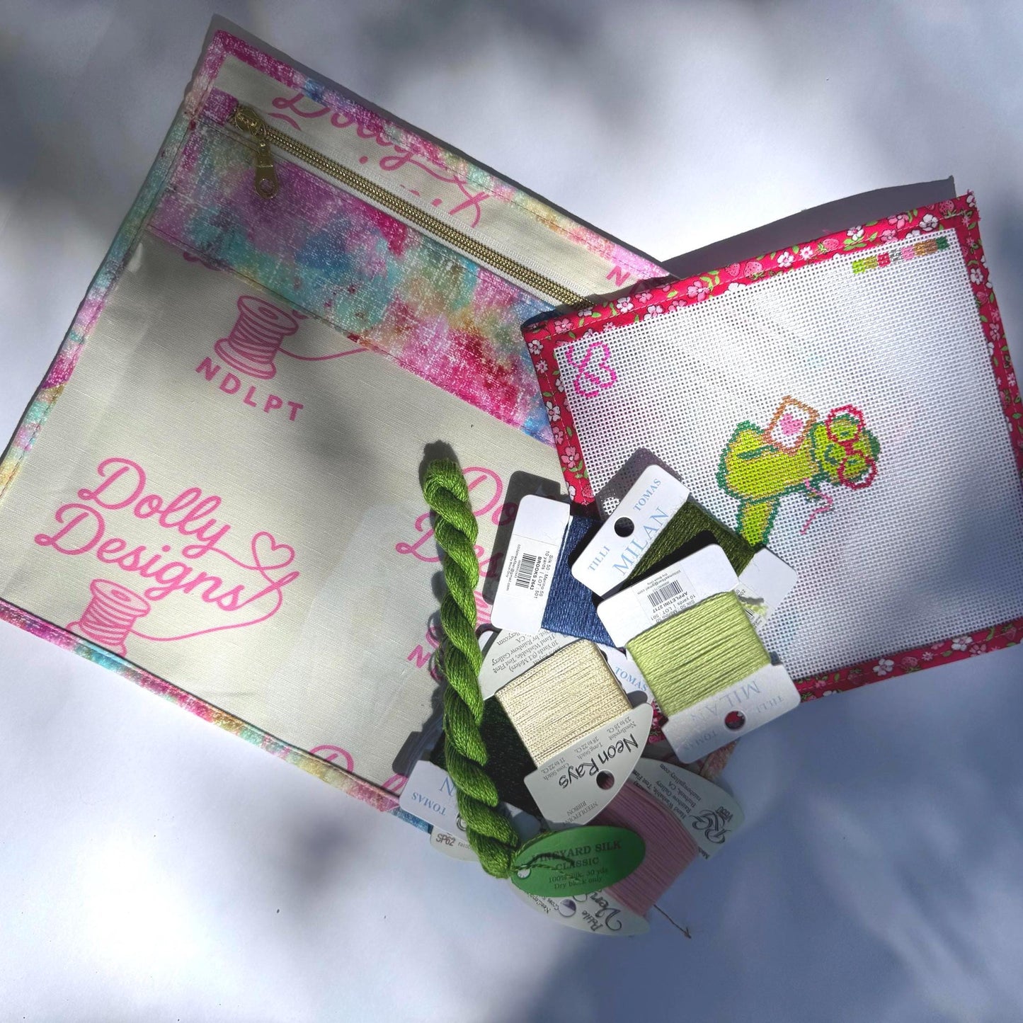 Medium Project Bag - ideal for fibers, canvas & notions