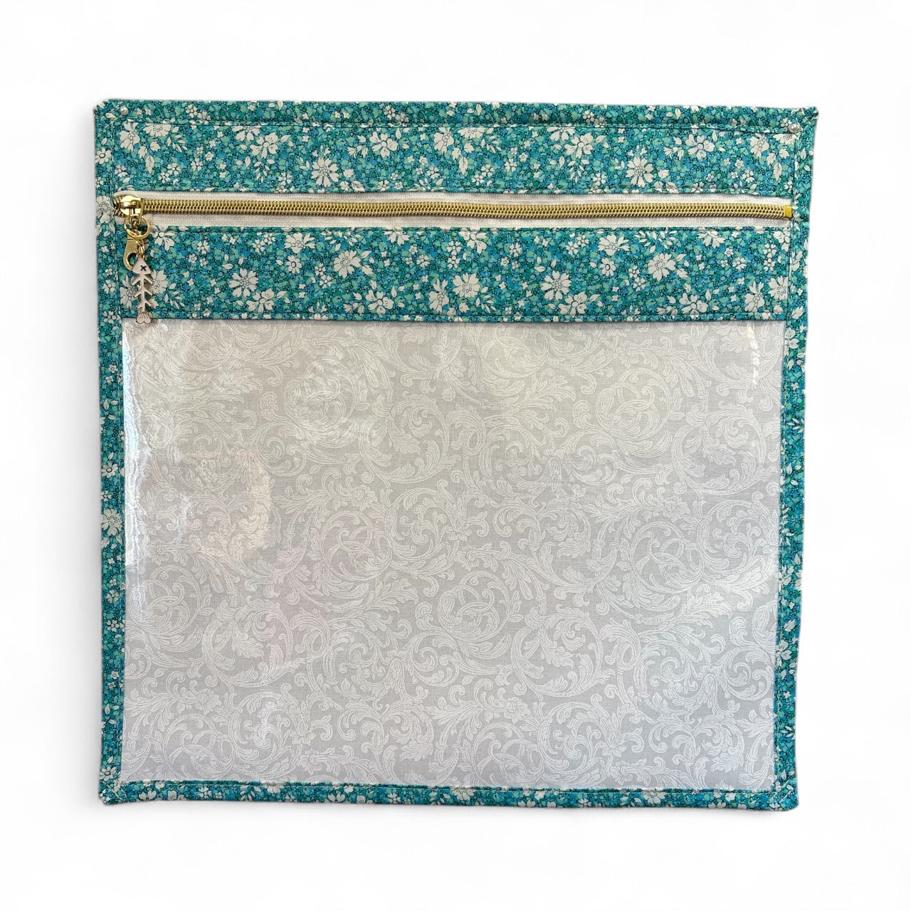 Large Project Bag - Liberty Fabrics Capel Pepper Flirt