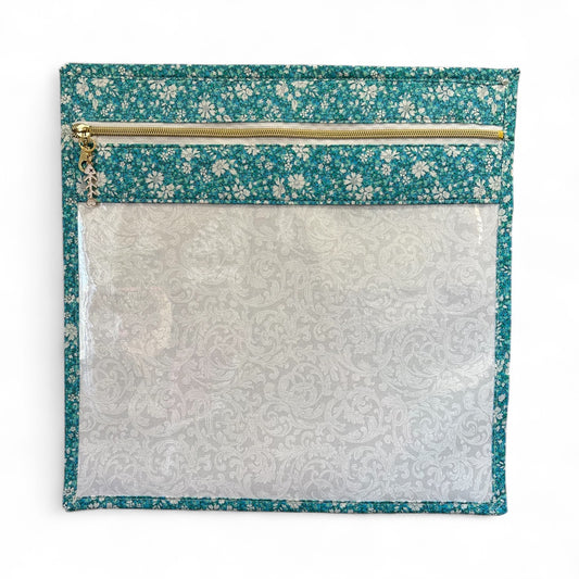 Large Project Bag - Liberty Fabrics Capel Pepper Flirt