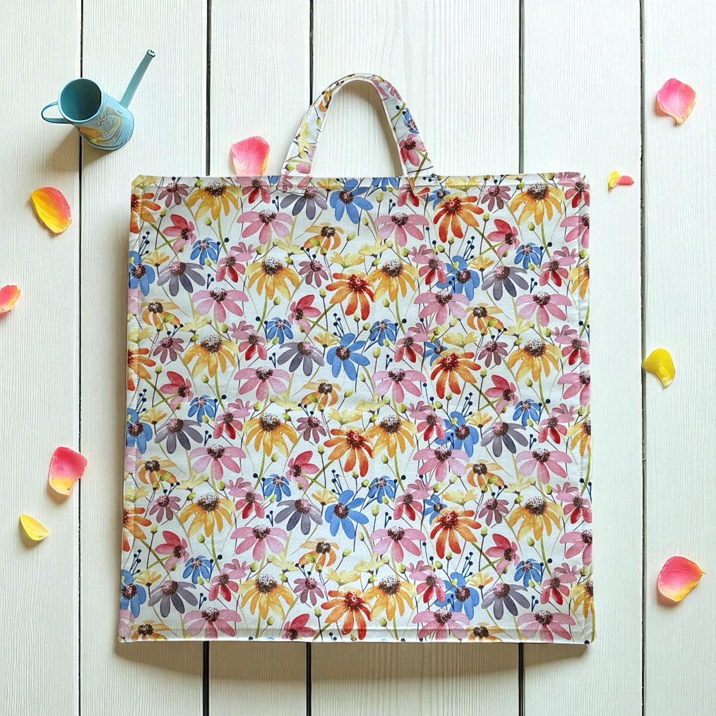 Large Project Bag w/Handles & matching floss bag - ideal for fibers, canvas & notions #4