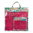 XL Project Bag: Richloom Blue & Pink Pineapples