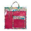 XL Project Bag: Richloom Blue & Pink Pineapples