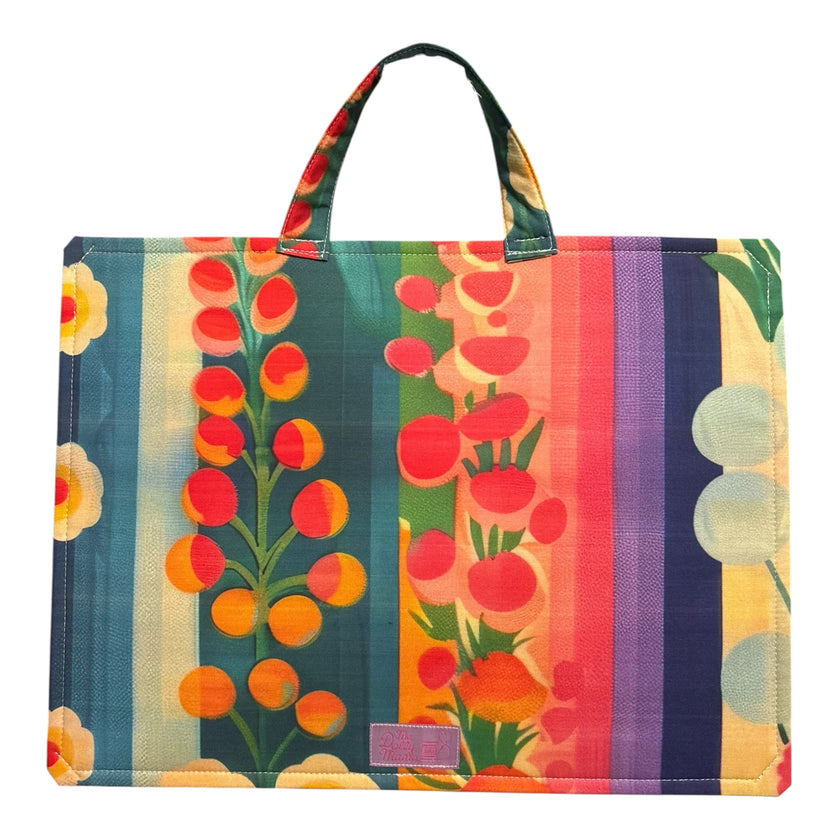 Large Project Bag: Pop Goes the Stripes