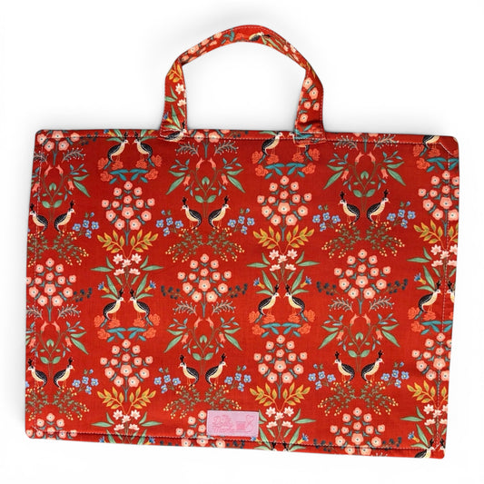 The Louise: Rifle Paper Co. Meadow Luxembourg Red