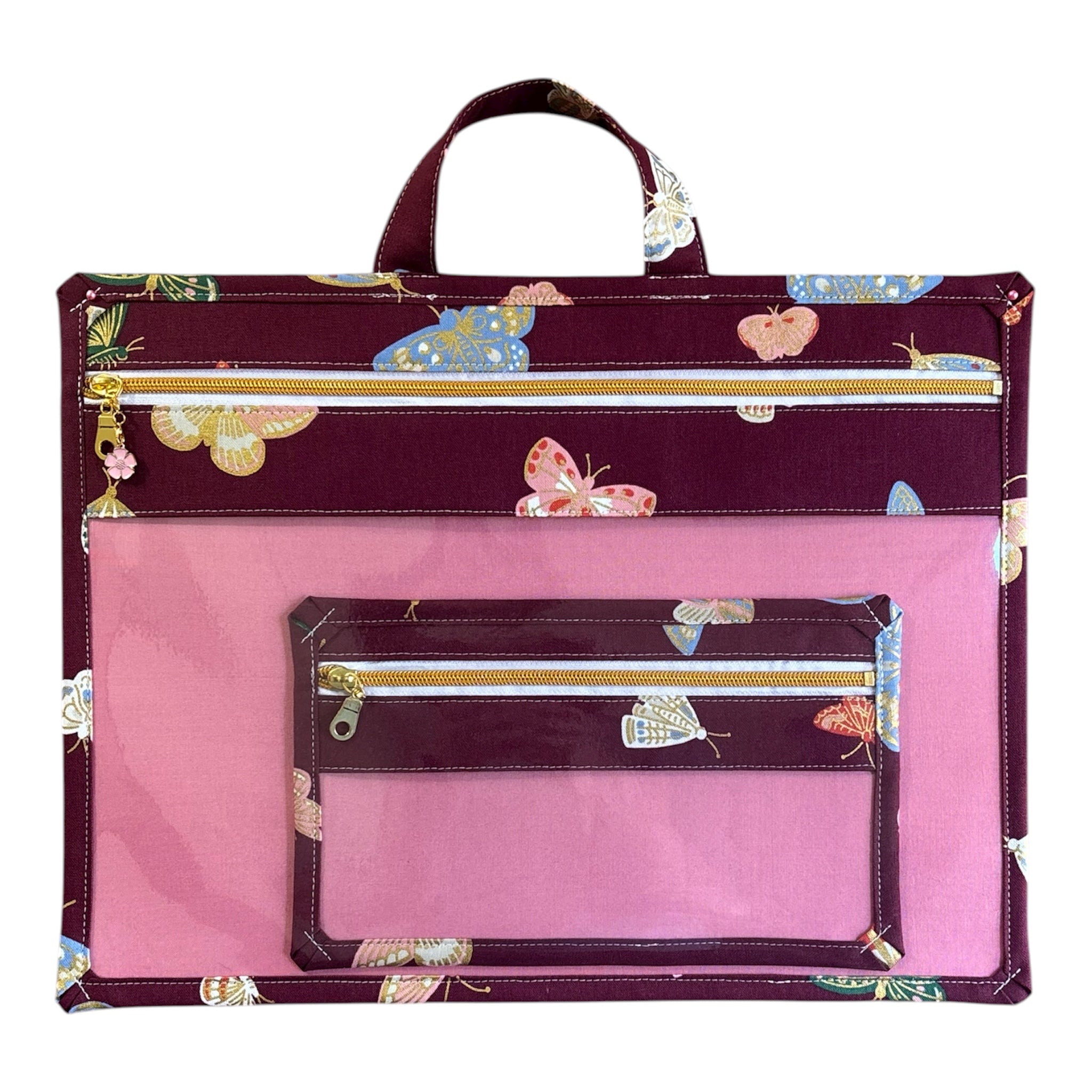 Large Project Bag: Rifle Paper Co. Butterfly House