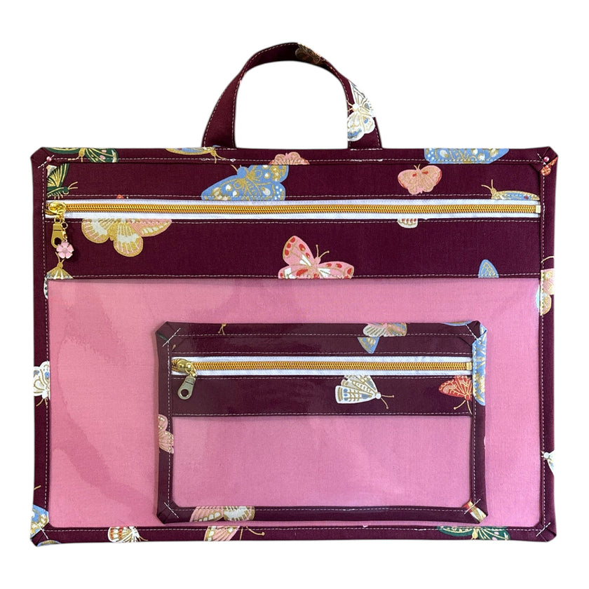 Large Project Bag: Rifle Paper Co. Butterfly House