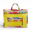 Large Project Bag: Kaleidoscope Flowers