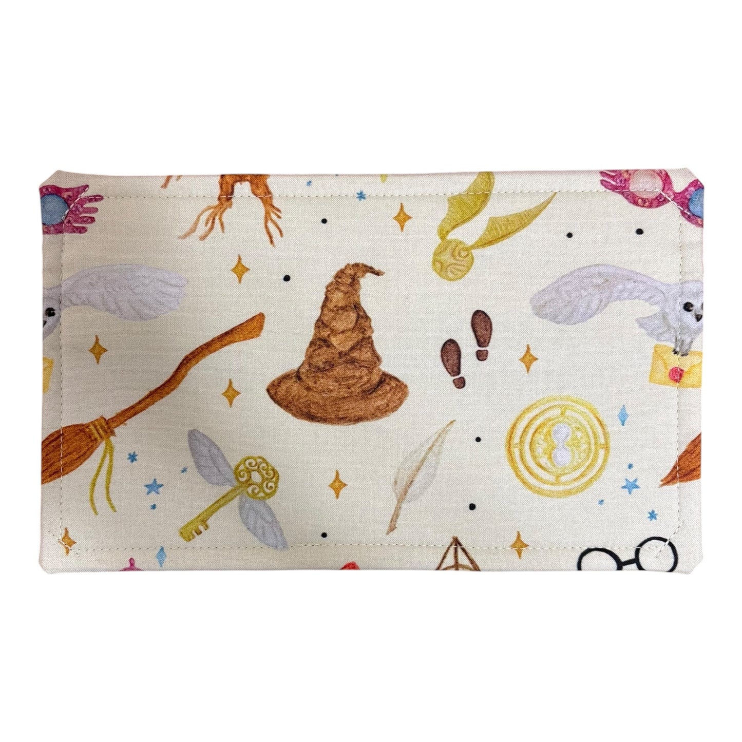 The Heather: Large Project Bag & Mini Bag: Wizard Doodles