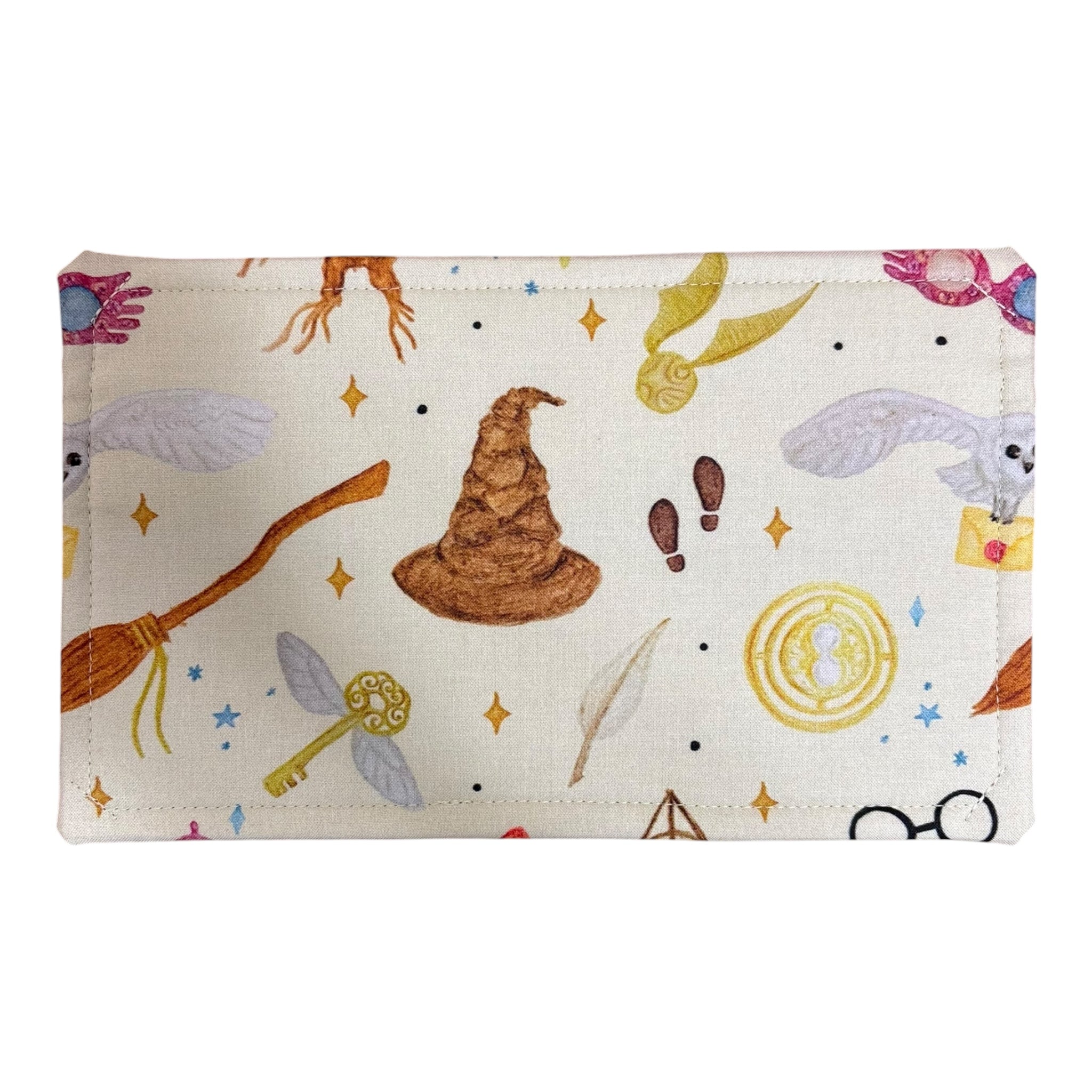 The Heather: Large Project Bag & Mini Bag: Wizard Doodles