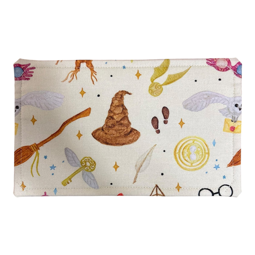 The Heather: Large Project Bag & Mini Bag: Wizard Doodles