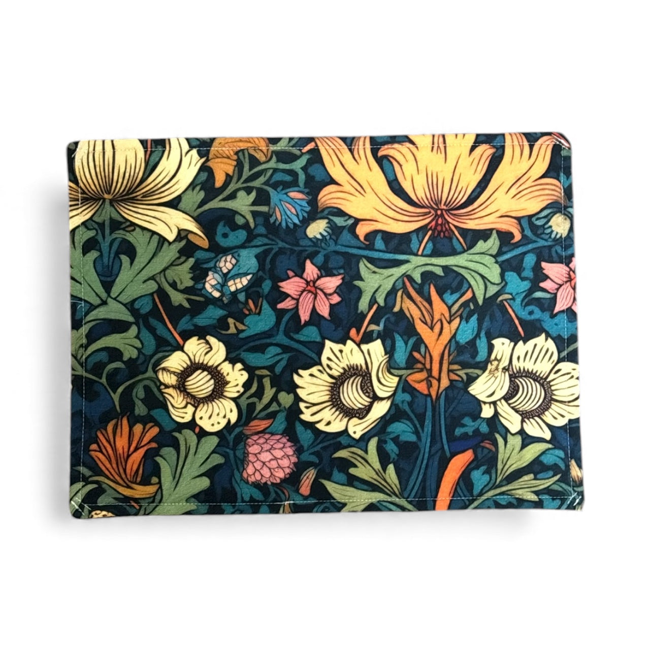 Large Project Bag w/Matching Fibers Bag - Vintage Flowers