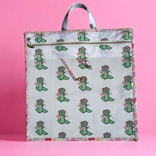 Large Project Bag w/Handles - ideal for fibers, canvas & notions #2