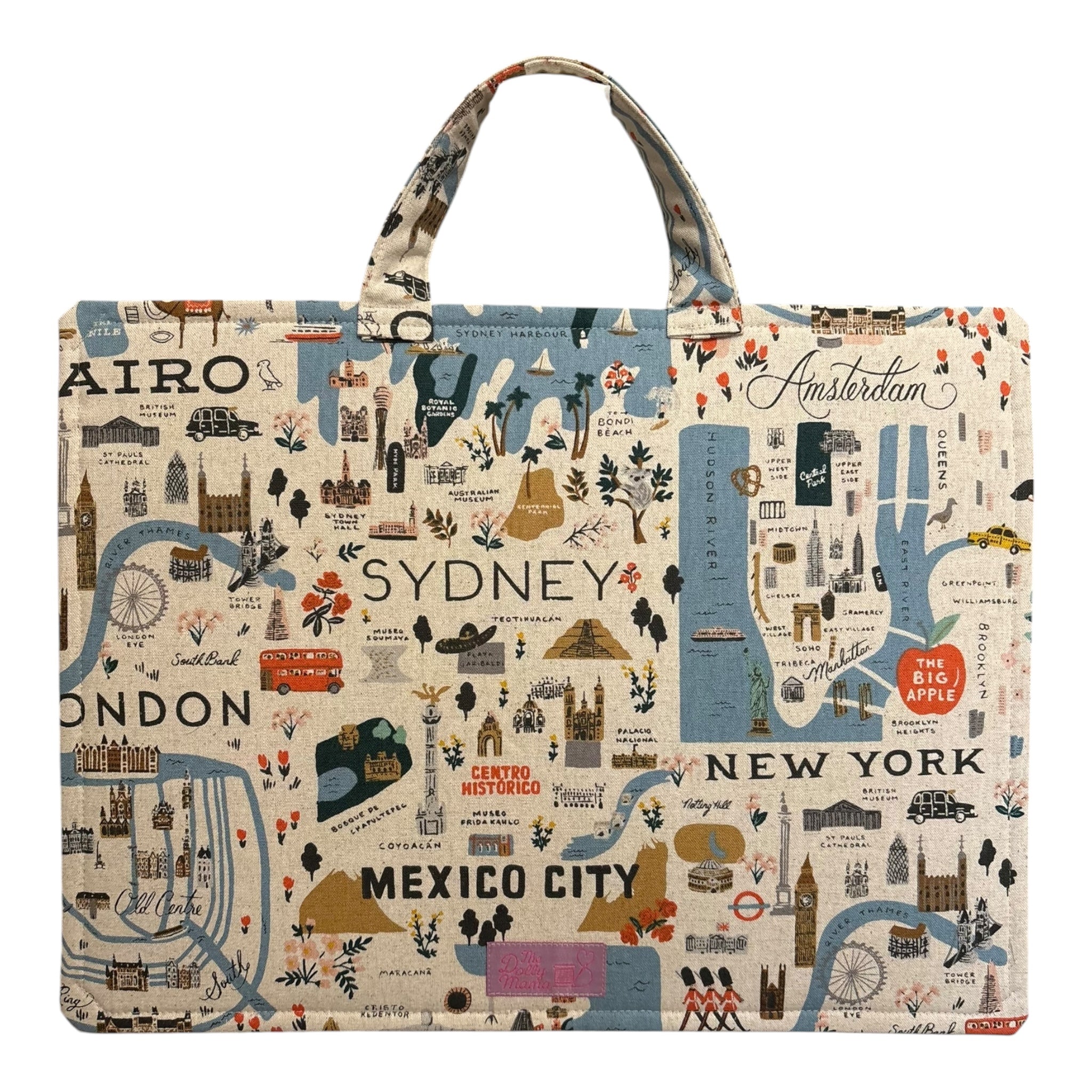 Large Project Bag: Rifle Paper Co. Bon Voyage