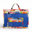 Large Project Bag: Kaleidoscope Flowers