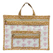 Large Project Bag: Dolly Designs Pink Hearts