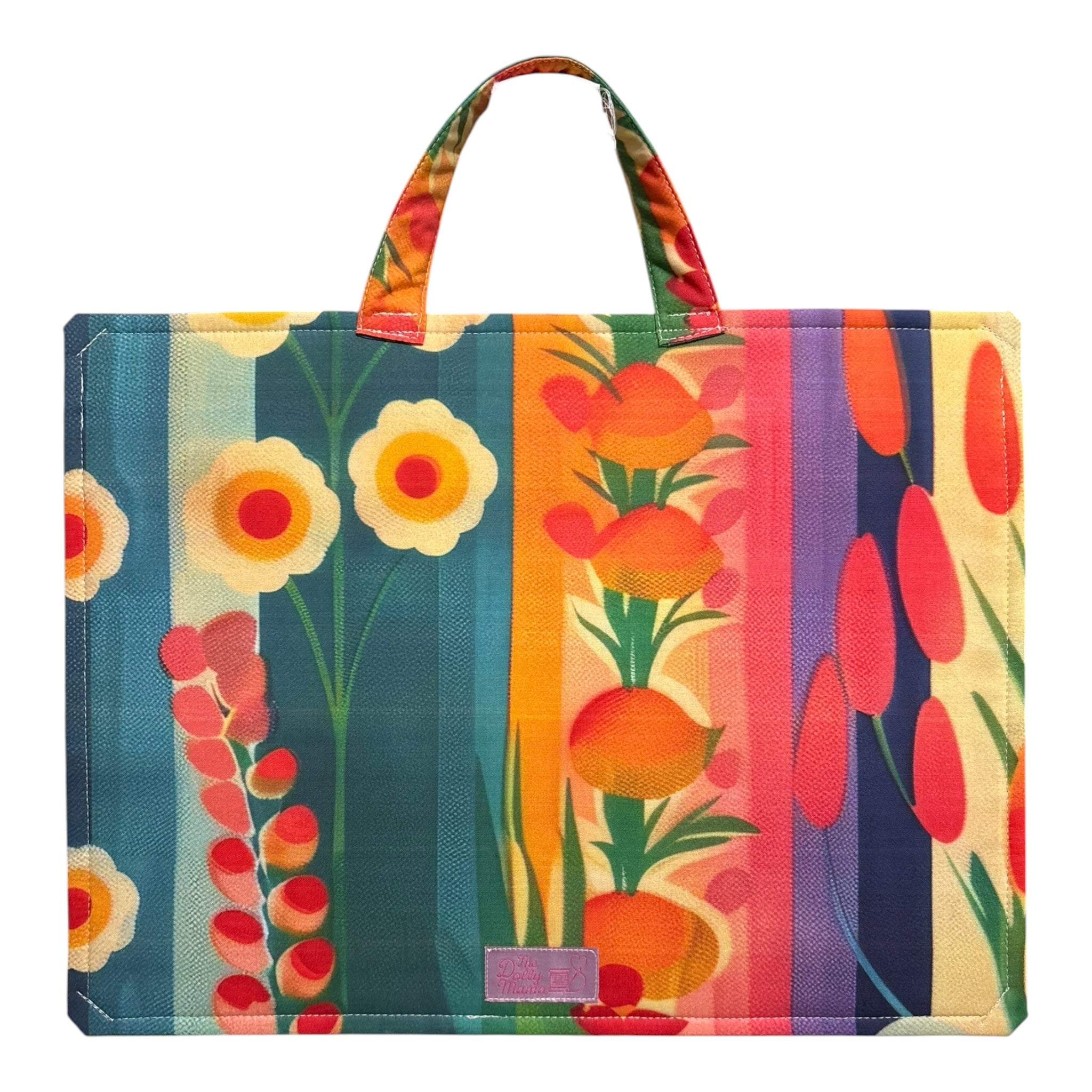 Large Project Bag: Pop Goes the Stripes
