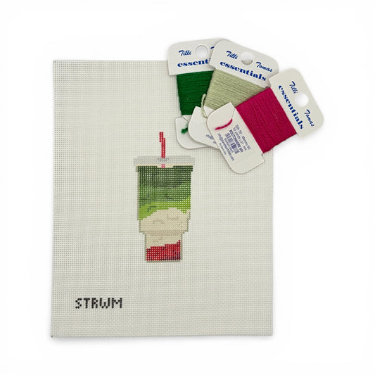 Iced Strawberry Matcha