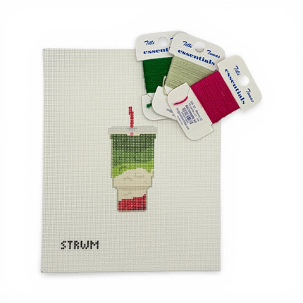 Iced Strawberry Matcha