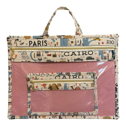 Large Project Bag: Rifle Paper Co. Bon Voyage