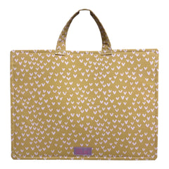 Large Project Bag: Dolly Designs Pink Hearts