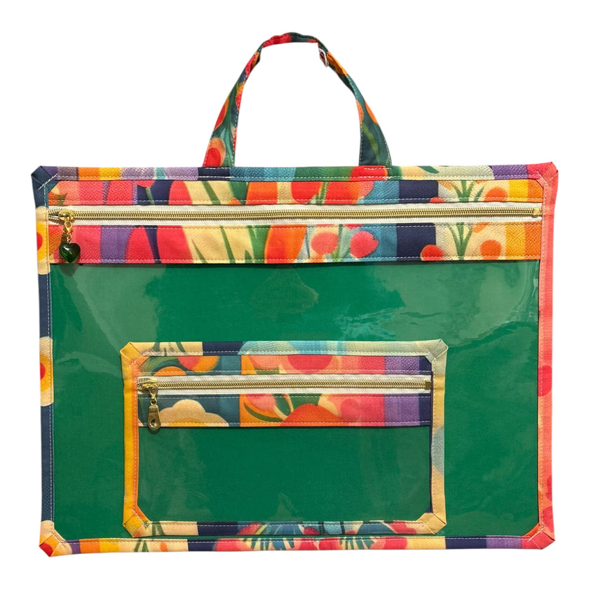 Large Project Bag: Pop Goes the Stripes