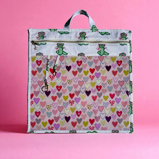Large Project Bag w/Handles - ideal for fibers, canvas & notions #3