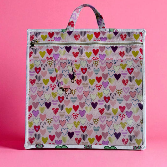 Large Project Bag w/Handles - ideal for fibers, canvas & notions #1