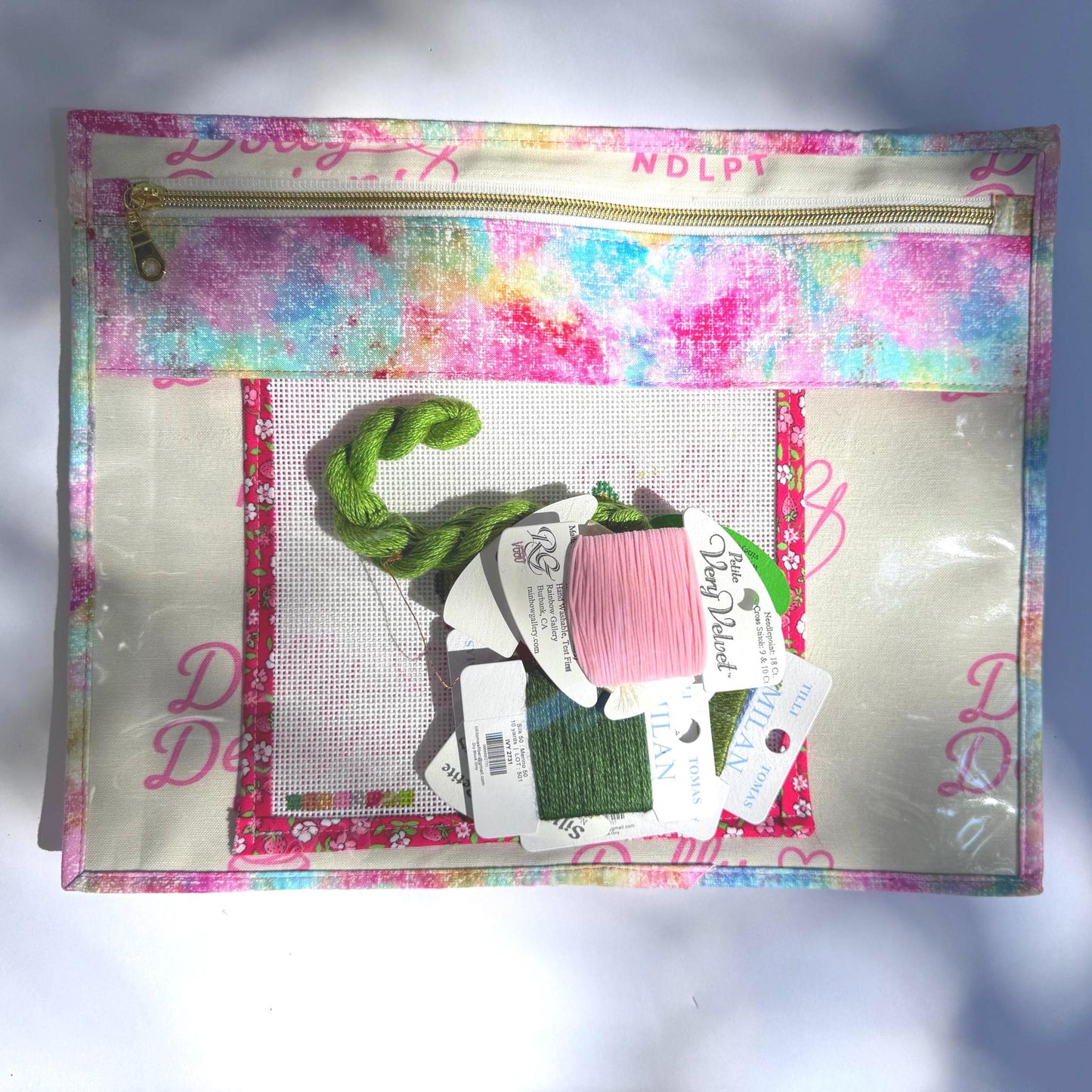 Medium Project Bag - ideal for fibers, canvas & notions