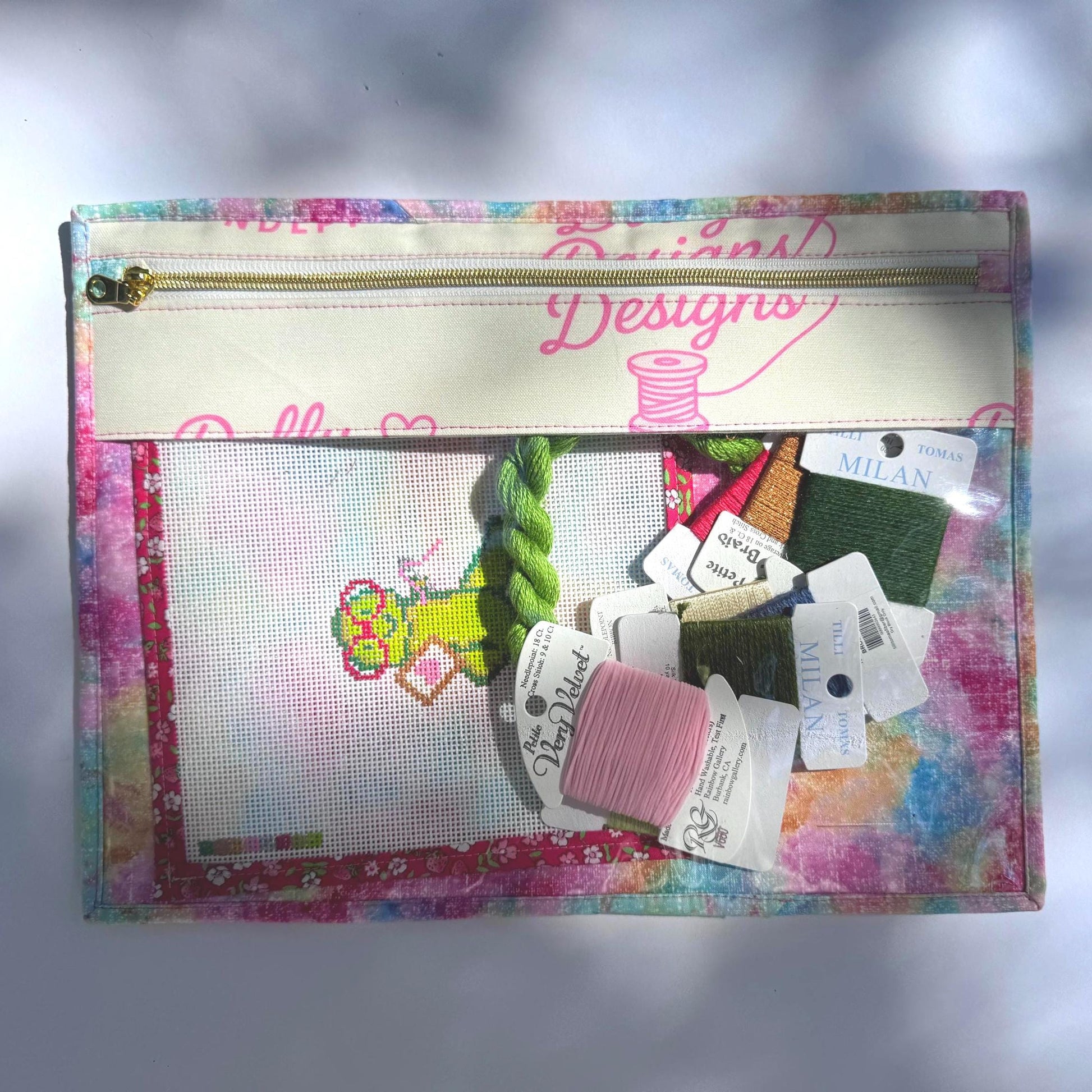Large Project Bag - ideal for fibers, canvas & notions